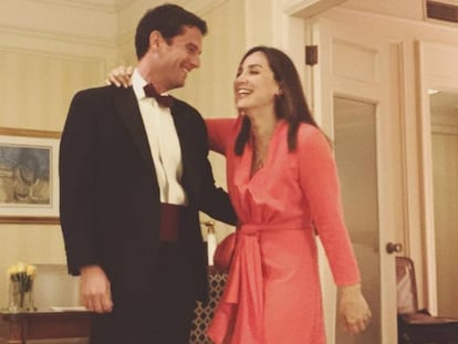 Tamara Falcó y su nuevo novio, en una imagen de Instagram.