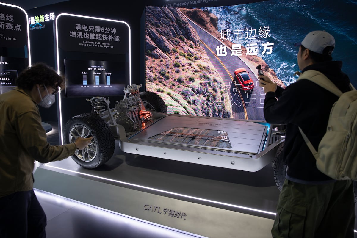El gigante chino CATL presenta baterías con autonomía para 1.500 kilómetros y recargas en 6 minutos