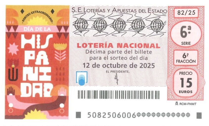 Décimo Sorteo Extraordinario del Día de la Hispanidad