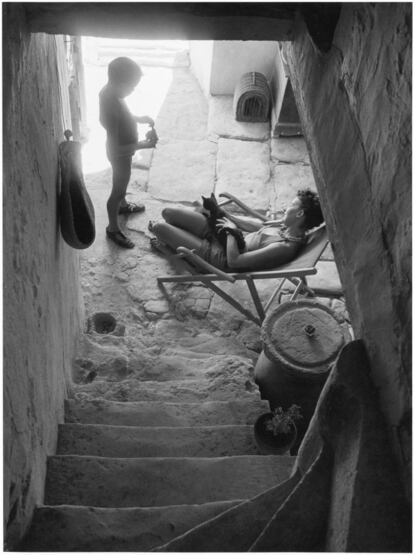 La siesta, Gordes, 1969