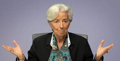 Christine Lagarde, presidenta del BCE