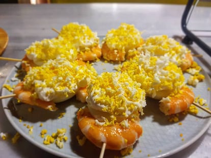 'Bilbainitos' del Bar Espelde (Bilbao), en una imagen cedida por el establecimiento. 