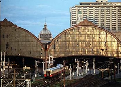 Estación de Retiro, en la ciudad de Buenos Aires, diseñada por los ingleses.