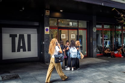 La Escuela Universitaria de Artes TAI en el centro de Madrid, este lunes 8 de septiembre de 2025.