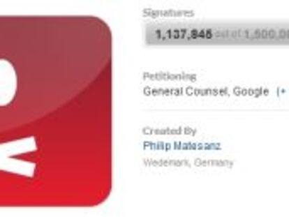 Un millón de firmas para cambiar YouTube