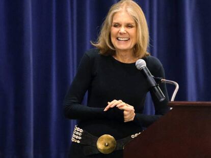 Gloria Steinem, en Nueva Orleans.  