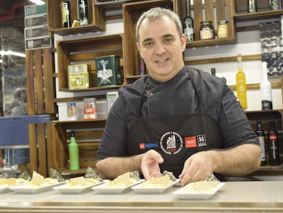 Alfonso Sainz, propietario de La Cuchara, ganador de la mejor ensaladilla de Madrid. Imagen proporcionada por ACYRE.