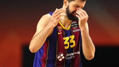 Nikola Mirotic, durante la final de la Euroliga contra el Efes.