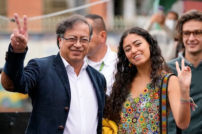 Gustavo Petro y su hija, Sofía Petro