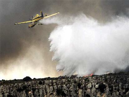 Incendio en Benassal
