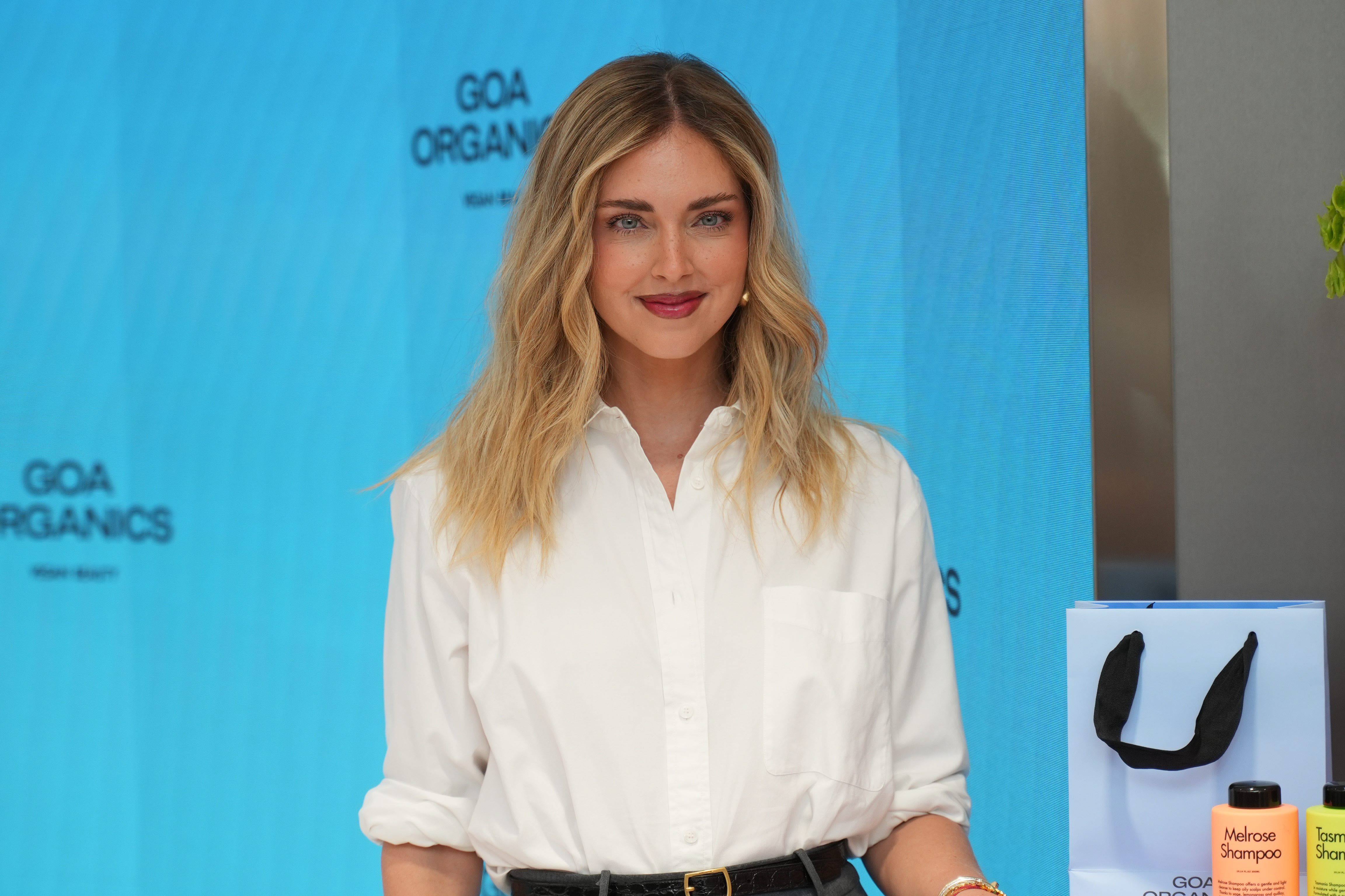 Chiara Ferragni irá a juicio acusada de estafa agravada mientras continúa la guerra con su exmarido, Fedez 1 Chiara Ferragni, presentada como la nueva embajadora de Goa Organicas, el 16 de septiembre de 2024, en Madrid.