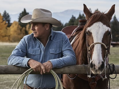 Kevin Costner, en una imagen de 'Yellowstone'.