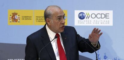 El secretario general de la OCDE, Ángel Gurría.