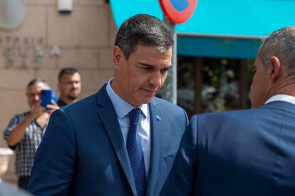 El presidente del Gobierno en funciones, Pedro Sánchez, este martes en Madrid.