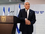 El líder centrista israelí Yair Lapid, el jueves en Tel Aviv.