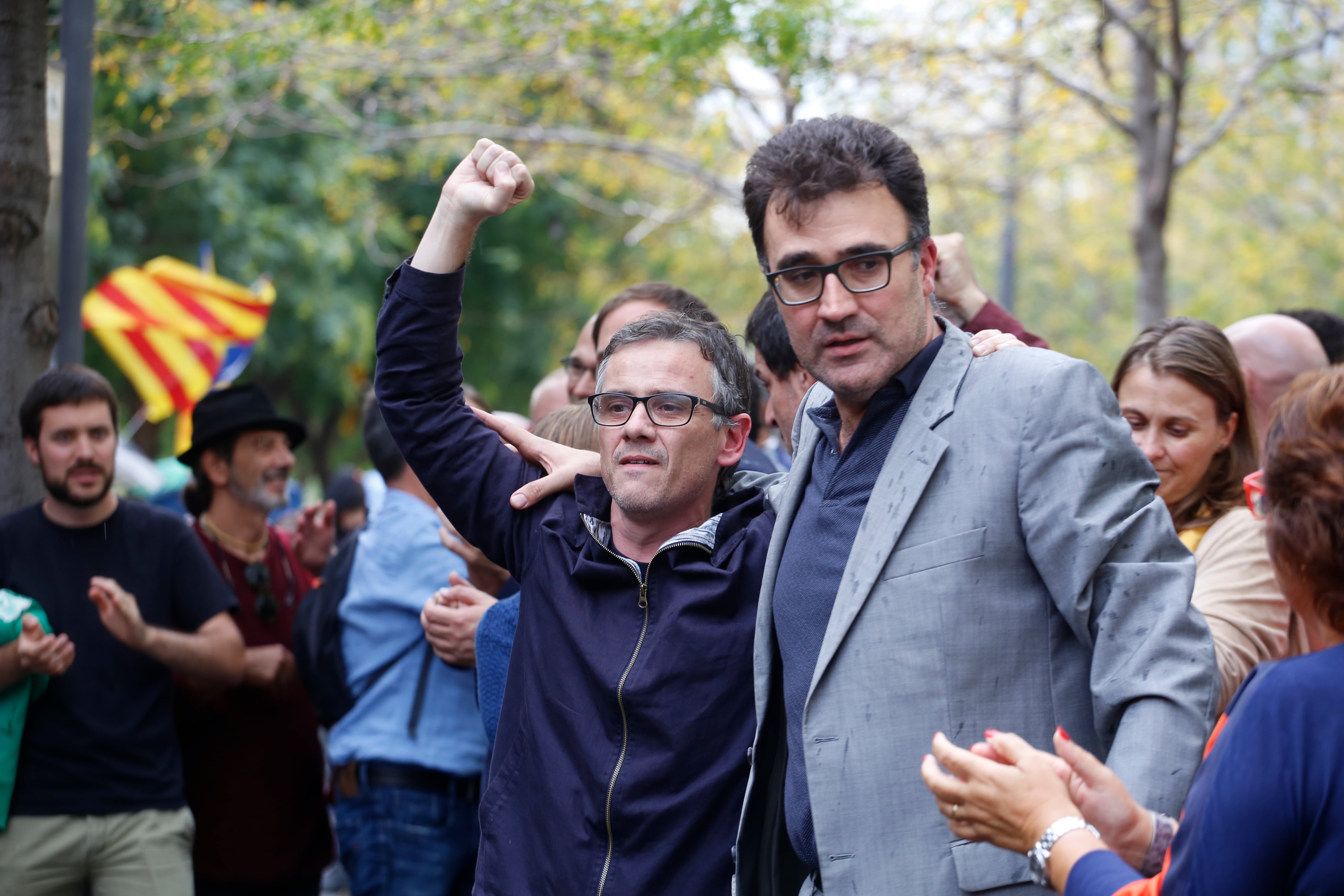 Josep Maria Jové y Lluís Salvadó, en una fotografía de 2017.