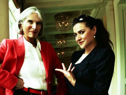 Donna Leon y Cecilia Bartoli.