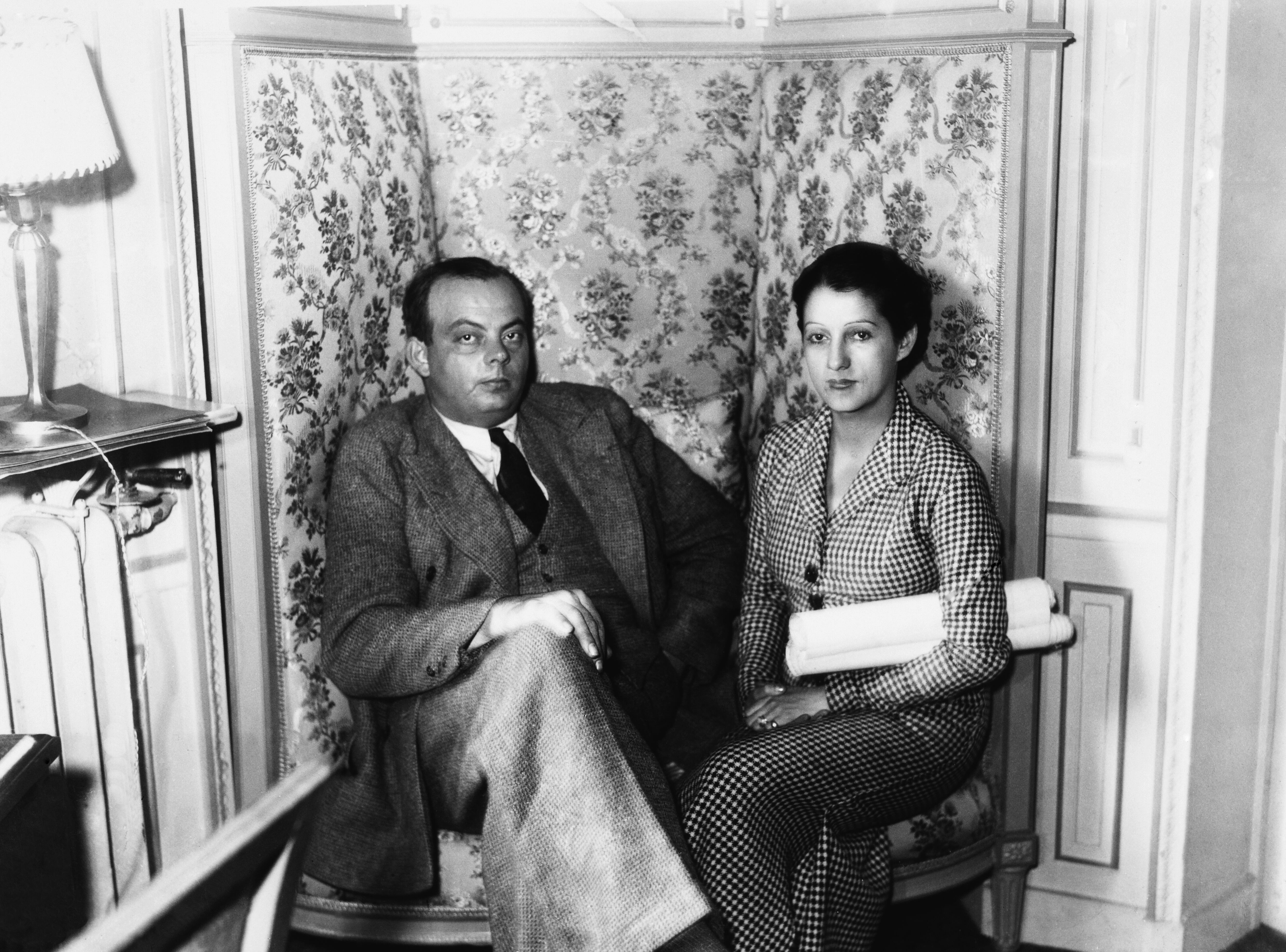 Antoine y Consuelo de Saint-Exupéry en París en 1936.