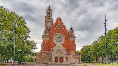 La iglesia de San Juan, en el centro de la ciudad sueca.