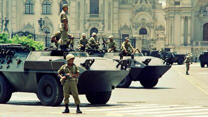 Golpe de Estado 1992 ejército en Perú