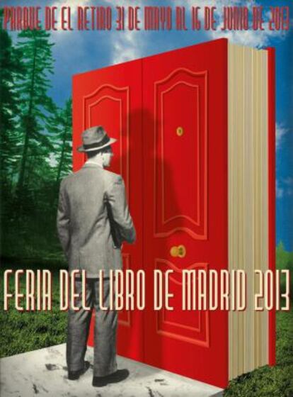 Cartel de la 72ª Feria del Libro de Madrid.