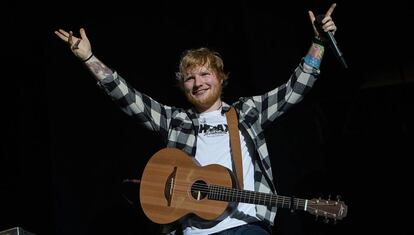 Ed Sheeran, autor de Shape Of You, canción que ha rebasado los 1.000 millones de escuchas en Spotify.