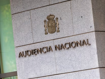 Sede de la Audiencia Nacional, en Madrid.