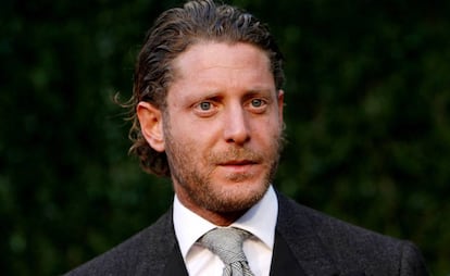 Lapo Elkann, nieto de Agnelli. 