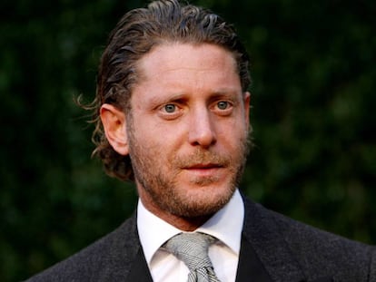 Lapo Elkann, nieto de Agnelli. 