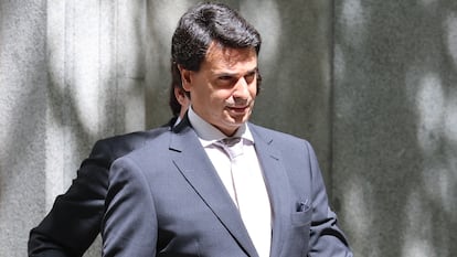 Alberto González Amador, a su salida del Tribunal Supremo el pasado 23 de mayo.