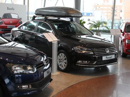 Concesionario de coches en Madrid.