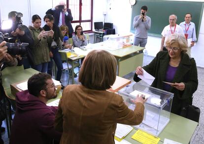 El efecto Carmena será una de las claves de cara a las municipales.