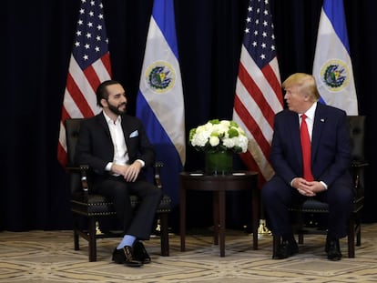 Nayib Bukele y Donald Trump