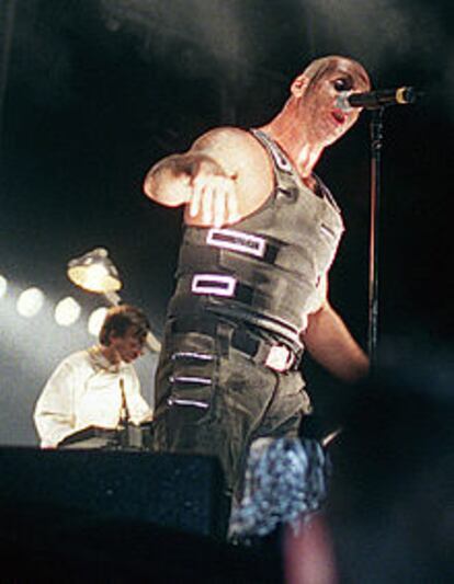Till Lindemann, el cantante de Rammstein.