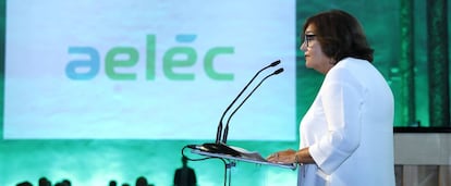 La presidente de Aelec, Marina Serrano, en una imagen de archivo.