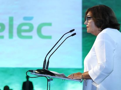 La presidente de Aelec, Marina Serrano, en una imagen de archivo.