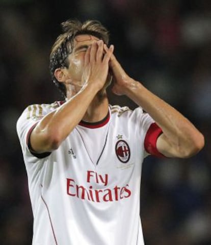 Kaká, durante el partido contra el Torino el sábado.