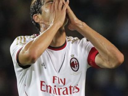 Kaká, durante el partido contra el Torino el sábado.