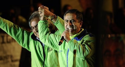 El alcalde de Quito, Augusto Barrera, busca la reelección.