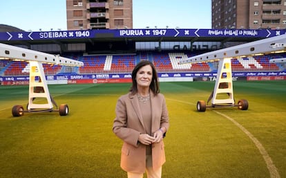 Amaia Gorostiza, presidenta del Eibar