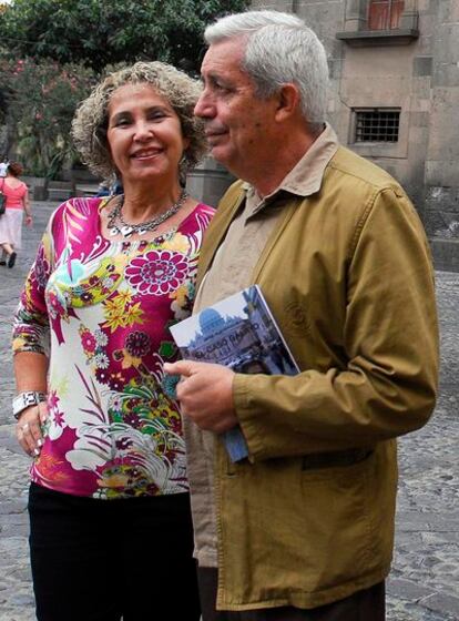 Menchu Galayo, junto a Jaime Rubio.