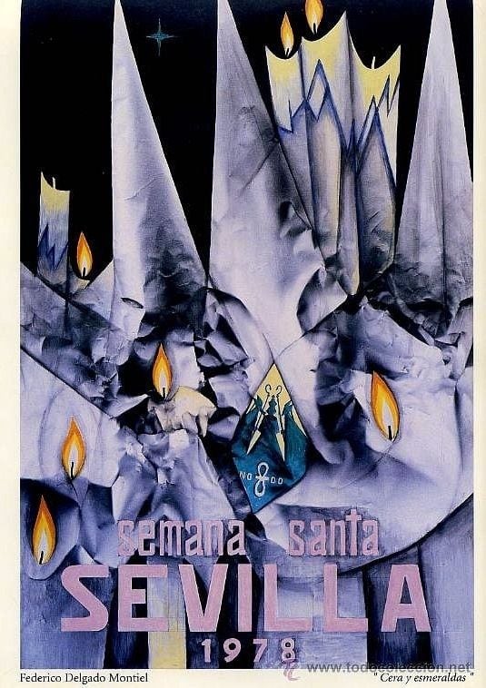 Cartel de la Semana Santa de Sevilla de 1978 al que se calificó de 