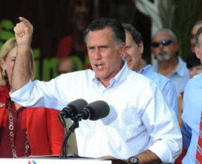 En la imagen, el candidato republicano a la Casa Blanca, Mitt Romney. EFE/Archivo