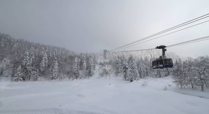 Teleférico de Asahidake (Hokkaido).