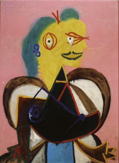 Retrat de Lee Miller vestida d'arlesiana, de Picasso (1937).