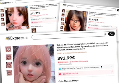 Facua denuncia venta de muñecas sexuales AliExpress