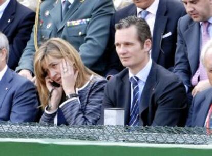 Iñaki Urdangarin y la infanta Cristina, en una imagen de 2007.