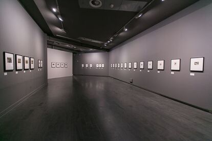 Aspecto de la exposición de Margaret Watkins en CentroCentro de Madrid, junio de 2021