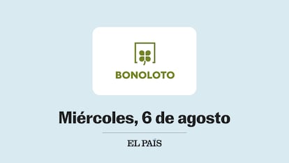 Sorteo Bonoloto 6 agosto 2025