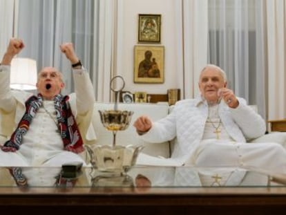 La película de Fernando Meirelles sobre Benedicto XVI y Francisco se estrena en Netflix y provoca un debate sobre si dulcifica o refleja de manera fiel la política del Vaticano